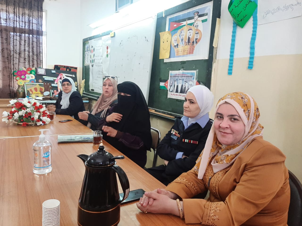 عجلون : حوارية بيئية زراعية في مدرسة ثانوية بنات المرجم